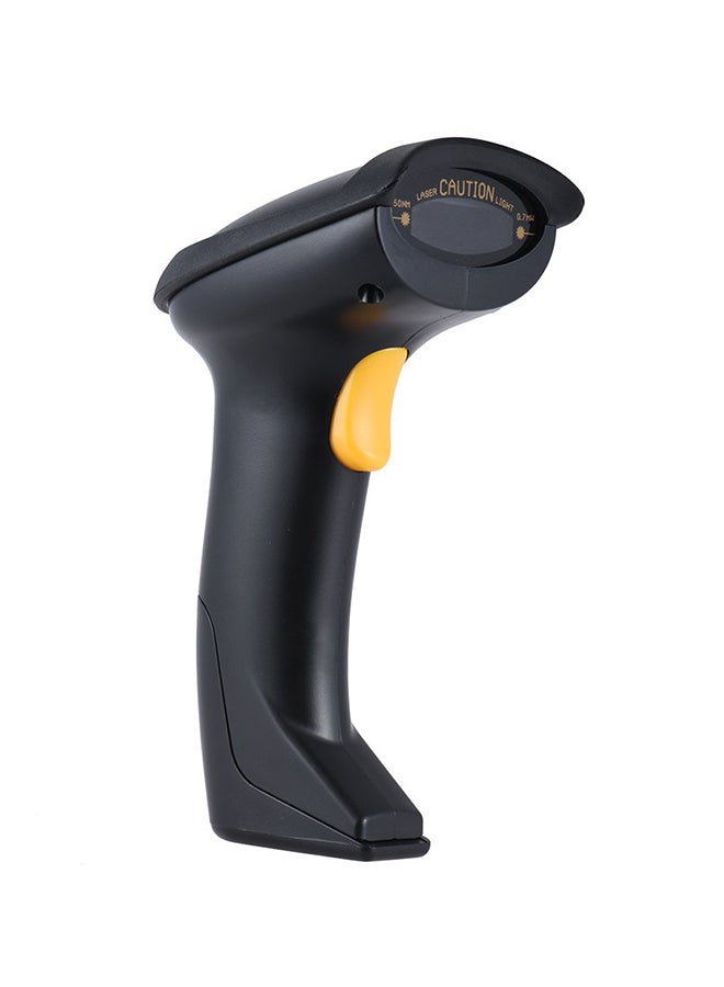 Generic Automatic Wireless  Handheld  Barcode Scanner Black  - Image 1