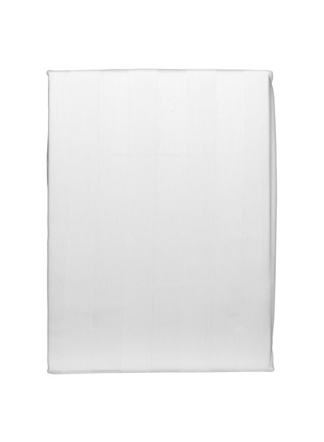 هومس آر أس شرشف سرير مسطح قطن أبيض 250x170سم - Image 1