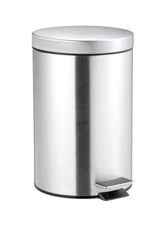 JYSK Medle Pedal Bin Silver 25x39.5centimeter  - Image 1