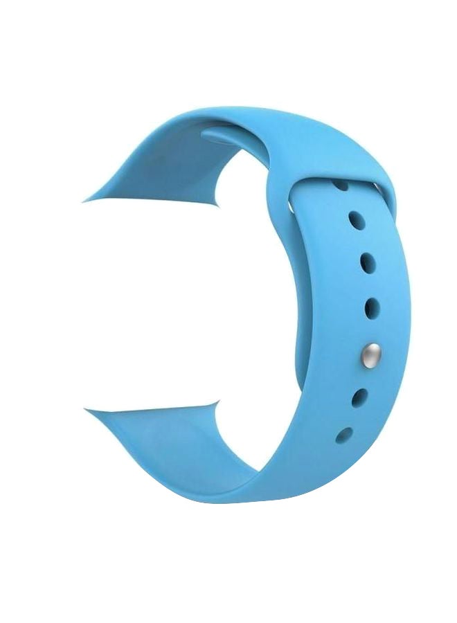 Liger - Silicone Bracelet For Apple Watch Sky Blue - Image 1