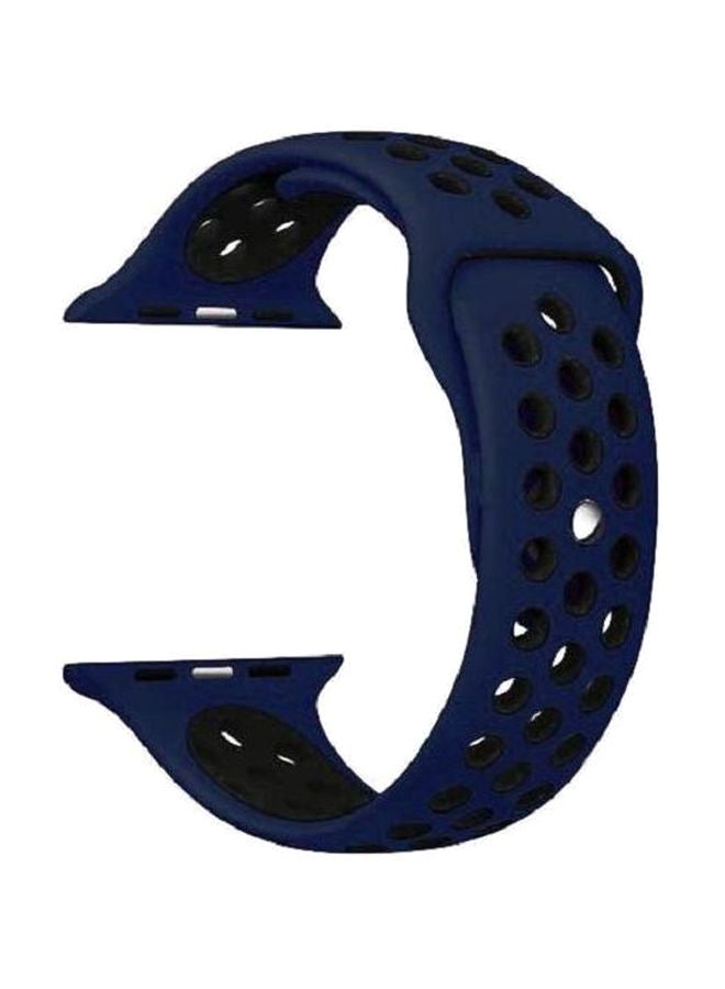Liger Replacement Band For Apple Watch Series 3/2/1 Blue/Black - Image 1