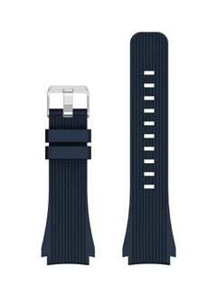 Liger Replacement Silicone Watch Bracelet For Samsung Galaxy Watch SM-R800 SM-R805,Large Dark Blue  - Image 1