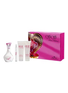 باريس هيلتون طقم هدايا Can Can EDP Spray 3.4 oz, Body Lotion 3 oz, Bath And Shower Gel 3 oz, Perfume Stick 0.25 oz 