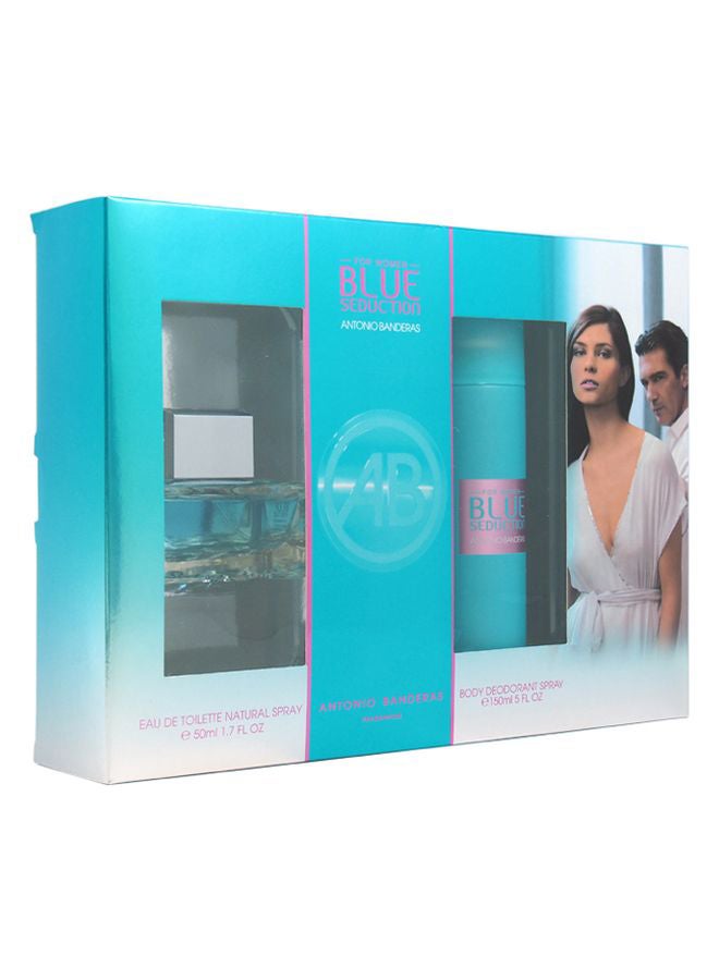 طقم هدية بلو سدكشن (EDT 1.7 oz, Body Deodorant 5 oz)