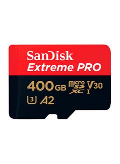 سانديسك بطاقة ذاكرة Micro SDXC إكستريم برو UHS-I U3 A2 V30 مزوّدة بمحول متعدد الألوان  - Image 2