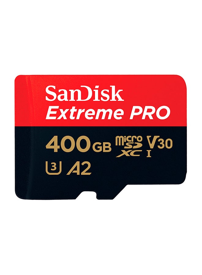 سانديسك بطاقة ذاكرة Micro SDXC إكستريم برو UHS-I U3 A2 V30 مزوّدة بمحول متعدد الألوان  - Image 2