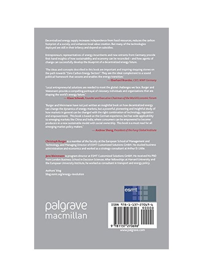 The Decentralized Energy Revolution hardcover english - 07 Dec 2012 - Image 2