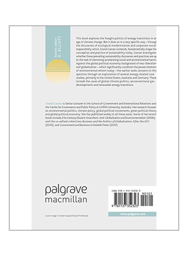Sustainability And Energy Politics: Ecological Modernisation And Corporate Social Responsibility hardcover english - 26 Aug 2015 - Image 3
