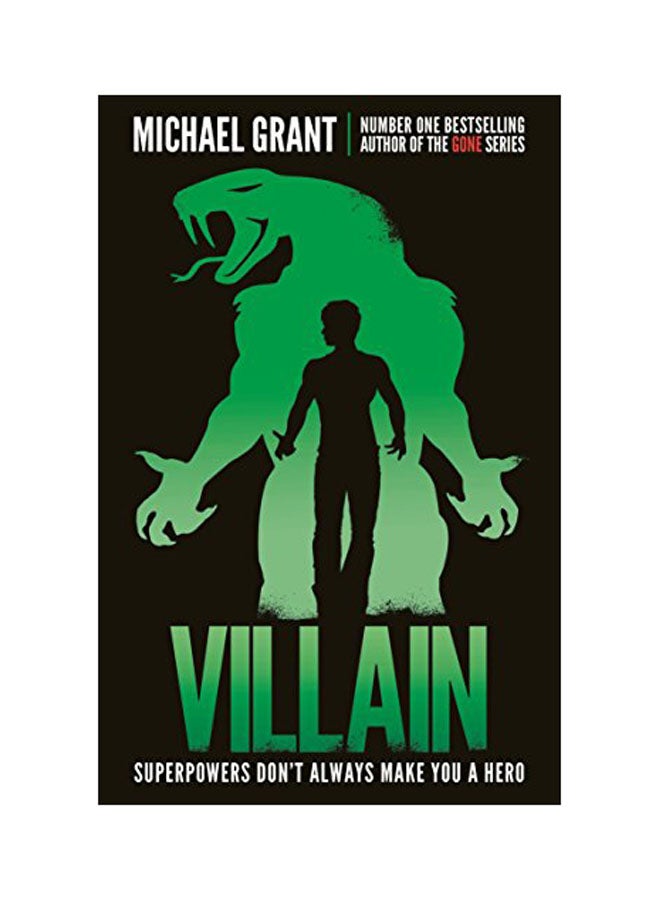 Villain Paperback English by Michael Grant - 2018