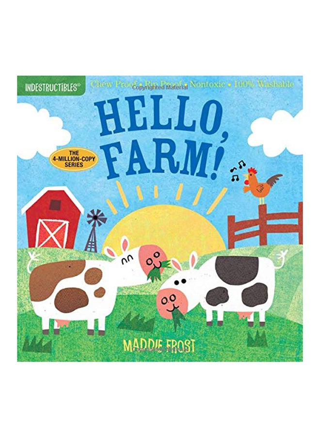 Indestructibles: Hello, Farm! Paperback English by Amy Pixton - 2018