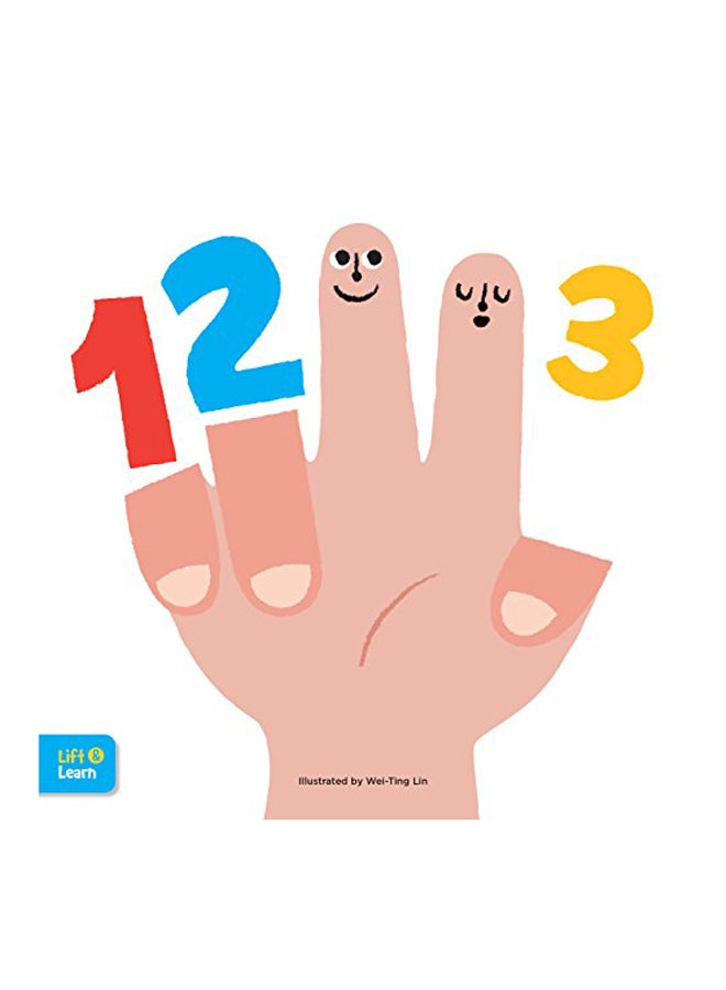 123 Lift & Learn: Interactive Flaps Reveal Basic Concepts For Toddlers Hardcover English by Walter Foster Jr. Creative Team - 2018