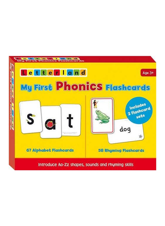 My First Phonics Flashcards Paperback English by Lyn Wendon - 2014