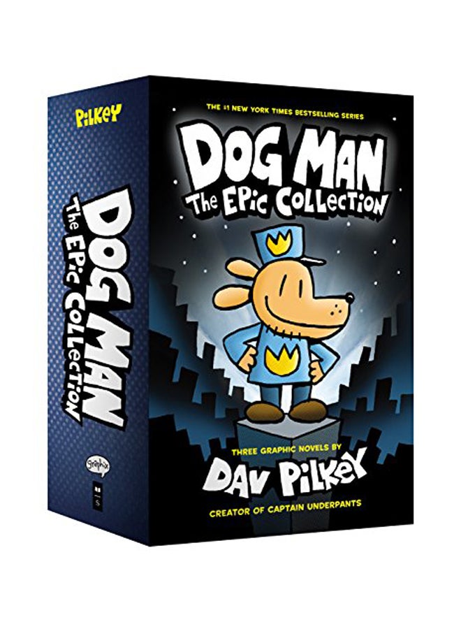 Dog Man 1-3: The Epic Collection Hardcover English by Dav Pilkey - 2018 