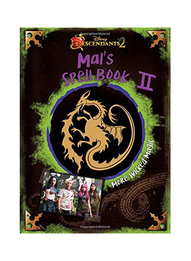 Descendants 2: Mal's Spell Book 2: More Wicked Magic Hardcover English - 2017