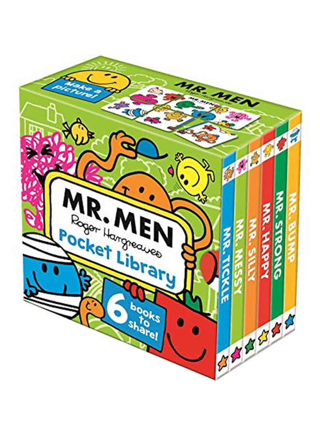 Mr. Men: Pocket Library Board Book English by Roger Hargreaves - 2019-01-10 