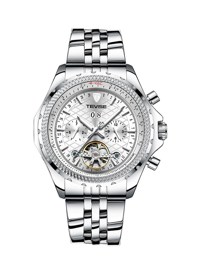 Tevise - men Stainless Steel Chronograph Watch  T841A Stainless SS - Image 1