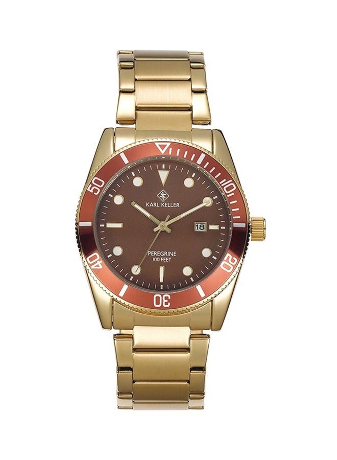 KARL KELLER Men's Metal Analog Watch KKCA03 - Image 1