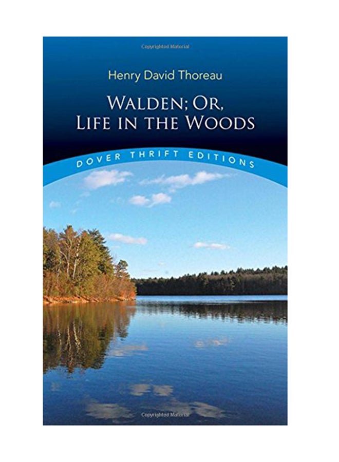 Walden: Or Life In The Woods Paperback English by Henry David Thoreau - April 12, 1995