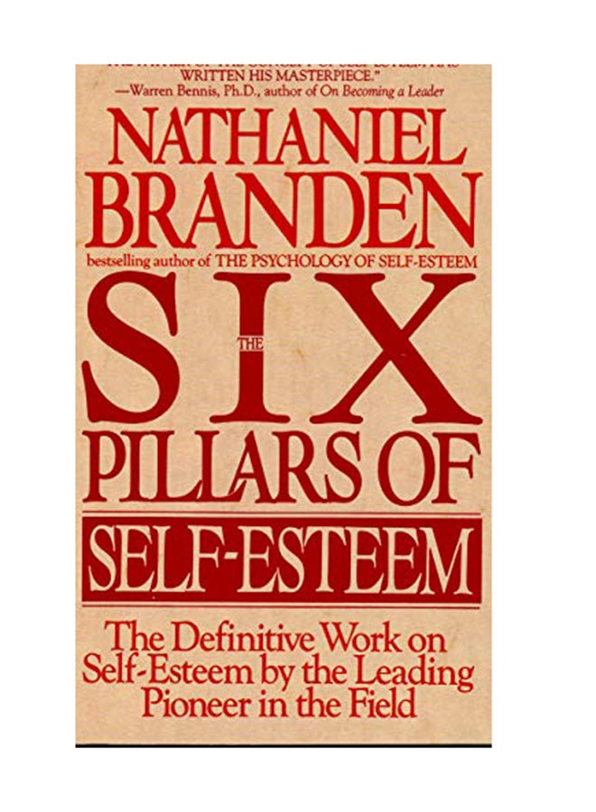 Six Pillars Of Self-Esteem Paperback English by Nathaniel Branden - September 1, 1995 