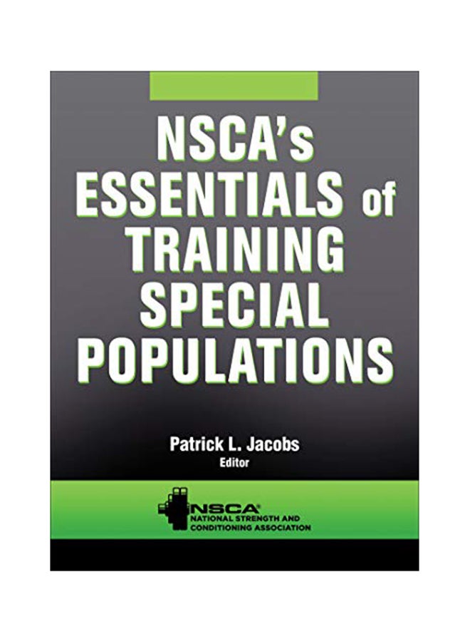 NSCA's Essentials Of Training Special Populations Hardcover English - September 15, 2017 - v1550740877/N21330539A_1