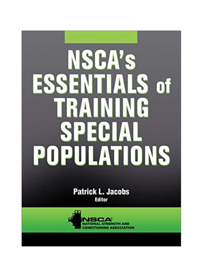 NSCA's Essentials Of Training Special Populations Hardcover English - September 15, 2017 