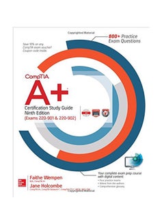 Comptia A+ Certification Study Guide, Ninth Edition (Exams 220-901 & 220-902) Paperback English by Holcombe J - January 6, 2017