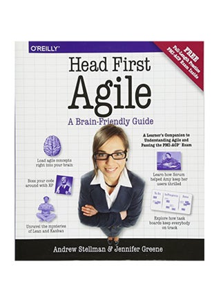 Head First Agile: A Brain-Friendly Guide To Agile Principles, Ideas, And Real-World Practices Paperback English by Andrew Stellman - October 10, 2017 - v1550740962/N21331051A_1