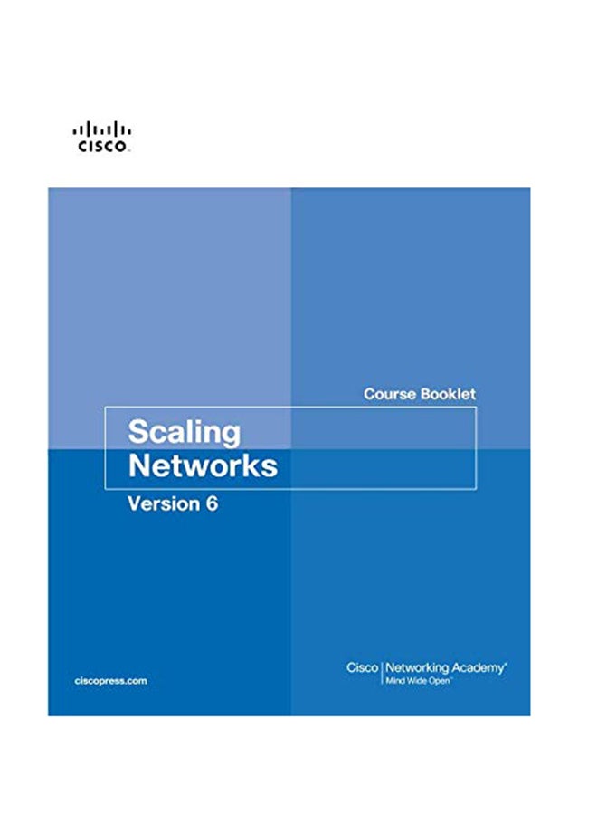 null - Scaling Networks V6 Course Booklet Paperback English - June 16, 2017 - Image 1
