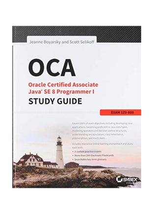 Oca: Oracle Certified Associate Java Se 8 Programmer I Study Guide: Exam 1Z0-808 Paperback English - January 22, 2015 - v1550740968/N21331023A_1