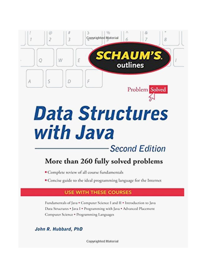 Schaum's Outline Of Data Structures Paperback English by John R Hubbard - June 16, 2009