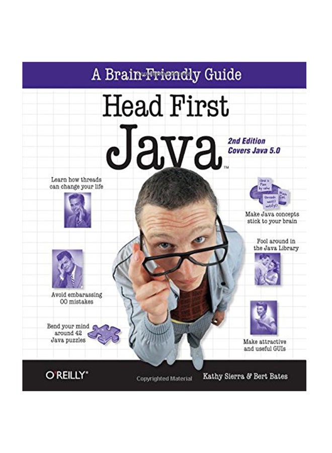 Head First Java Paperback English by Kathy Sierra - February 1, 2005 