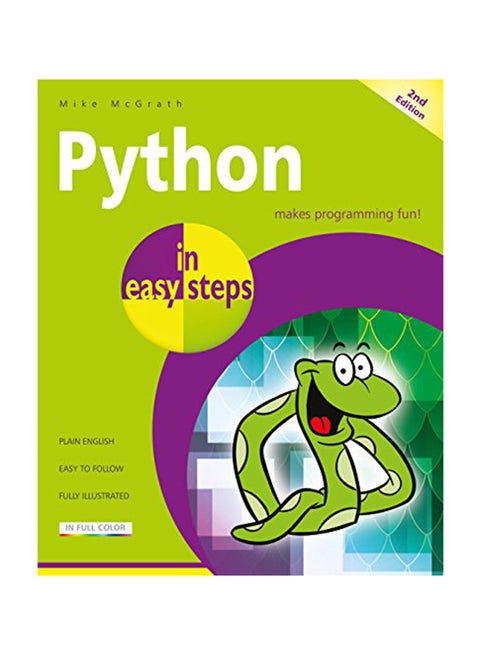 Python In Easy Steps: Covers Python 37 Paperback English by Mike McGrath - July 31, 2018