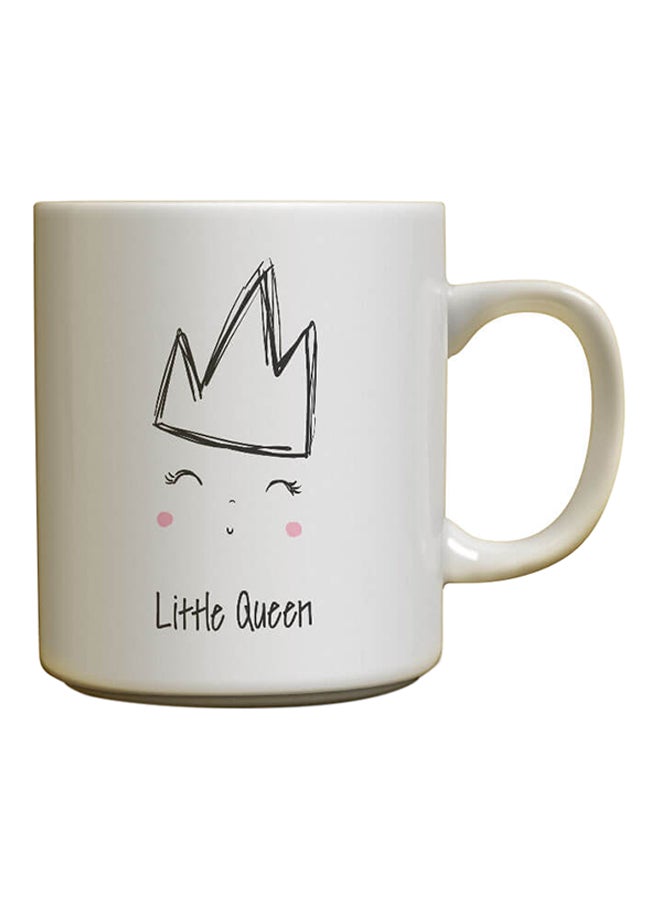 Decalac The Little Queen's Design Ceramic Mug Multicolour