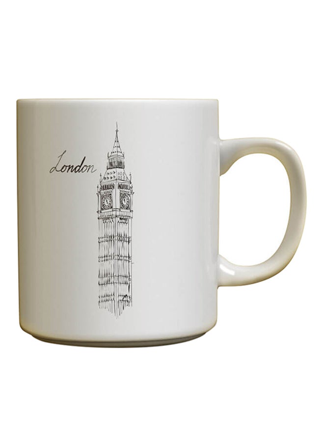 Decalac The City Of London Design Ceramic Mug Multicolour 