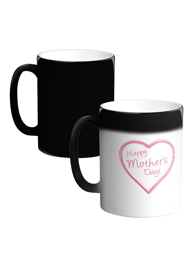 قدح سحري من السيراميك حساس للحرارة متعدد الألوان