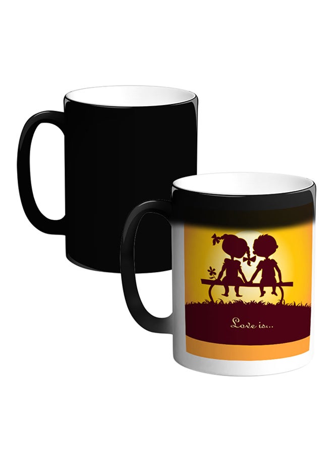 Decalac Heat Sensitive Magic Ceramic Mug Multicolour 