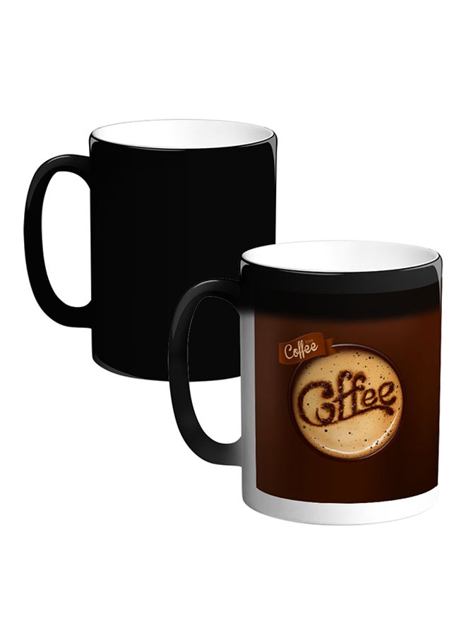 Decalac Heat Sensitive Magic Ceramic Mug Multicolour