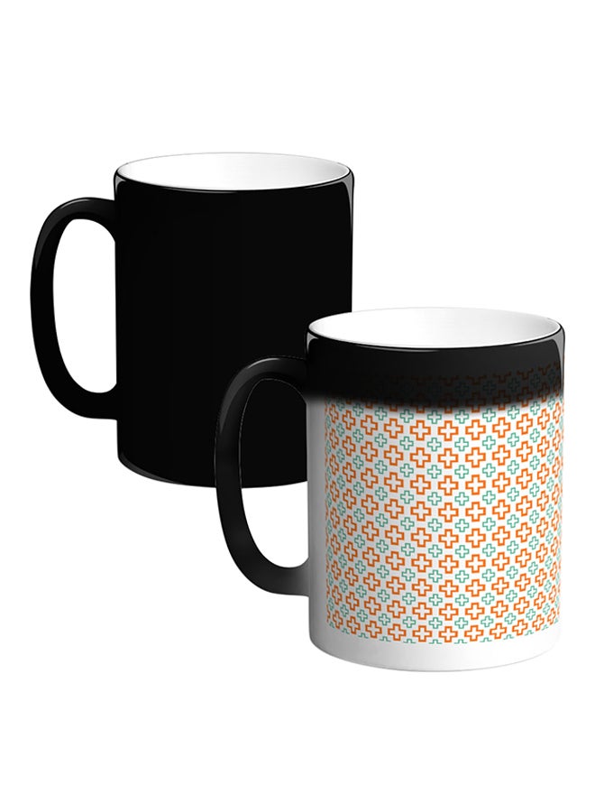 ديكالاك قدح سحري من السيراميك حساس للحرارة متعدد الألوان