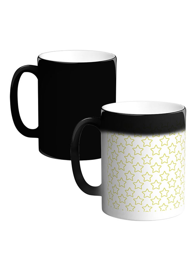 Heat Sensitive Magic Ceramic Mug Multicolour
