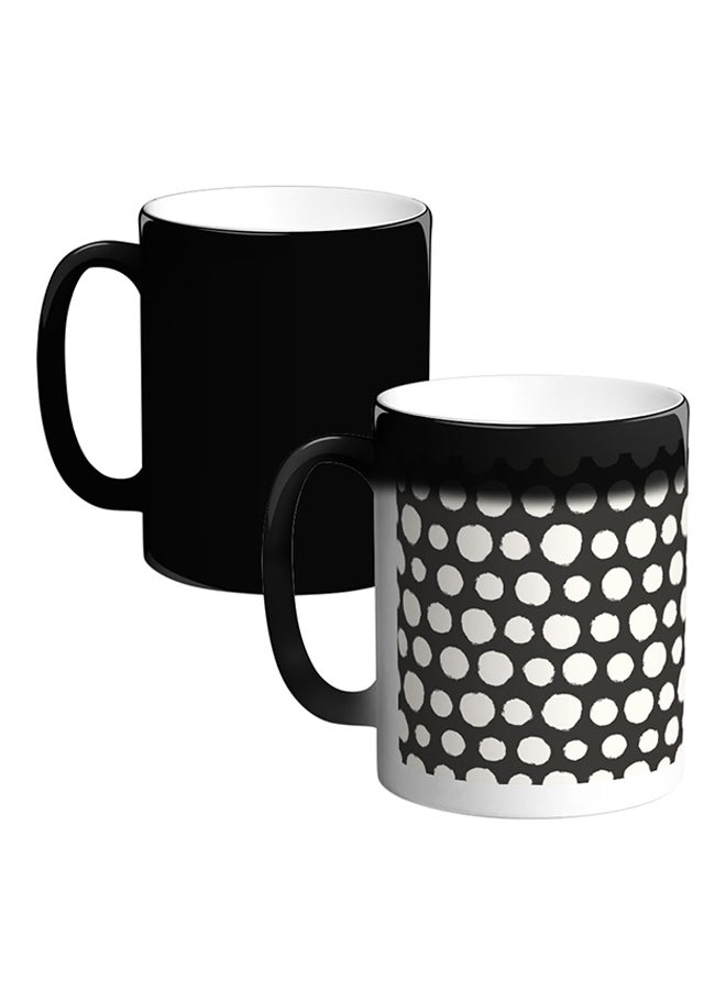 ديكالاك قدح سحري من السيراميك حساس للحرارة متعدد الألوان