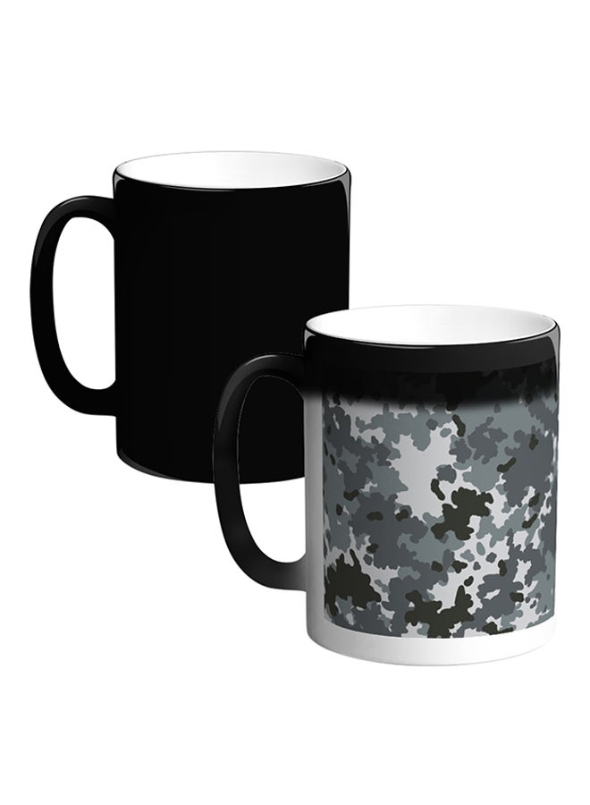 قدح سحري من السيراميك حساس للحرارة متعدد الألوان