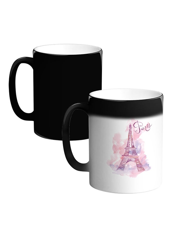 قدح سحري من السيراميك حساس للحرارة متعدد الألوان