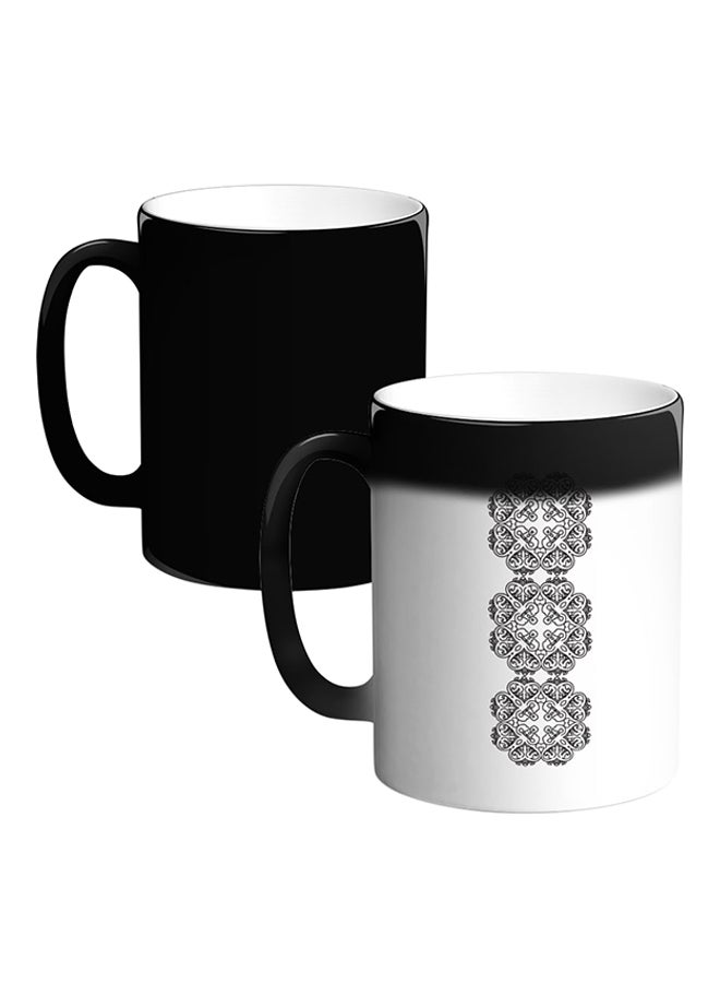 ديكالاك قدح سحري من السيراميك حساس للحرارة متعدد الألوان