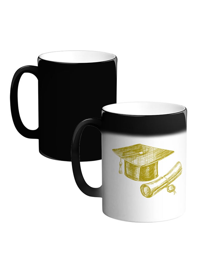 ديكالاك قدح سحري من السيراميك حساس للحرارة متعدد الألوان