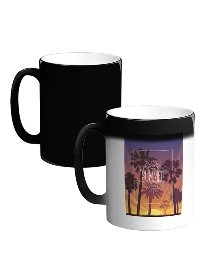 Heat Sensitive Magic Ceramic Mug Multicolour