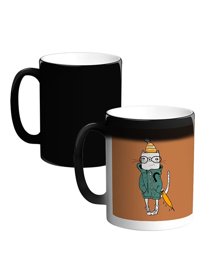 Decalac Heat Sensitive Magic Ceramic Mug Multicolour