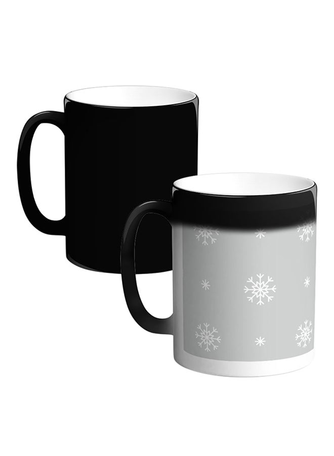 Heat Sensitive Magic Ceramic Mug Multicolour