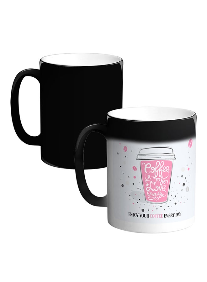 Decalac Heat Sensitive Magic Ceramic Mug Multicolour