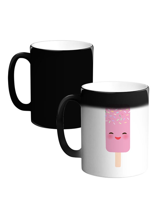 قدح سحري من السيراميك حساس للحرارة متعدد الألوان