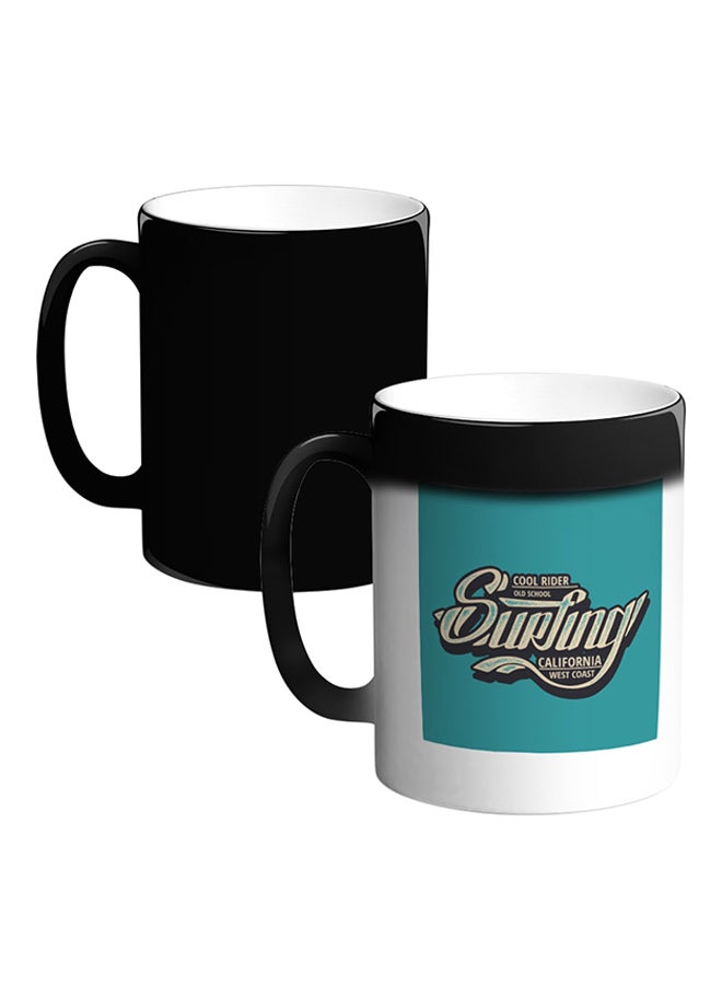 Heat Sensitive Magic Ceramic Mug Multicolour